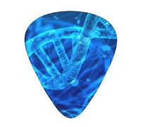 DNA Chain Photo print Guitar Picks 12 Pack Assorted Thickness for Guitar,ukulele,0.46/0.71/0.96mm