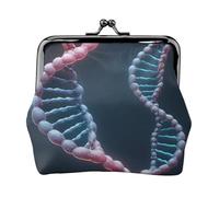 DNA Chain Photo Print Versatile Coin Purse Exquisite Mini Wallet Cute Change Pouch for Any Occasion