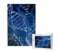 DNA Chain Photo Printed,1000 Pieces Wooden Jigsaw Family Game Jigsaw Puzzles for Adults Teens