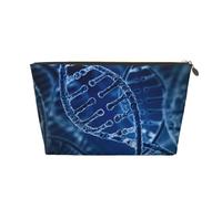 DNA Chain Photo Printed, Makeup Bag Cosmetic Bag Portable Travel Toiletry Bag Pencil Case Toiletry Pouch