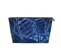 DNA Chain Photo Printed, Toiletry Pouch Makeup Bag Cosmetic Bag Portable Travel Toiletry Bag