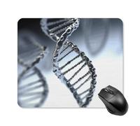 DNA Chain Photo Square Mouse Pad Portable Computer Mousepad with Non-Slip Rubber Base 25 * 30cm Ultra-Thin Gaming Mouse Mat for Computer Laptop Office Desk Accessories
