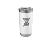 DNA Double Helix Biotechnology Science Stainless Steel Insulated Tumbler