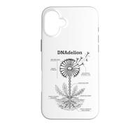 DNA Double Helix DNAdelion Dandelion Biology Science Pun Case for iPhone 16 Plus