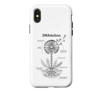 DNA Double Helix DNAdelion Dandelion Biology Science Pun Case for iPhone X/XS