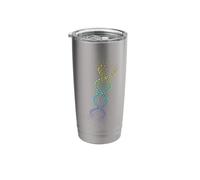 DNA Double Helix Genetics Science Biology Students Teachers Stainless Steel Insulated Tumbler