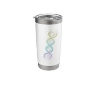 DNA Double Helix Genetics Science Biology Students Teachers Stainless Steel Insulated Tumbler