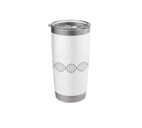 DNA Double Helix Hydrogen Bond Science Stainless Steel Insulated Tumbler