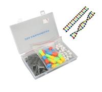 DNA Double Helix Model, DNA Model Double Helix Model Components Science Teaching Instrument DNA Double Helix Structure Model Kit for Biological Science Popularization Teaching Aids