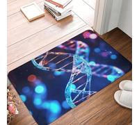 DNA Genetic Helix Indoor Doormat Washable Welcome Mats Non Slip Entryway Floor Mat Floor Outdoor Indoor Rug for Home Entrance, Outside Entry, Yard 23.6 X 15.7 Inch
