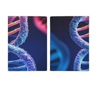 DNA Genetic Helix Passport Holder Personalized Passport Wallet for Women Men Travel Document Organizer Holder