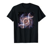 DNA Helix Galaxy Space Science Cosmic Concept Graphic T-Shirt