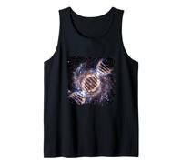 DNA Helix Galaxy Space Science Cosmic Concept Graphic Tank Top