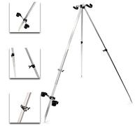 DNA Leisure Angling Pursuits Beach Sea Fishing Tripod 2 Rod 110-180cm Twin Adjustable System