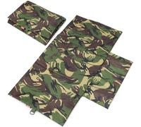 DNA Leisure Camo Foldable Carp Fishing Unhooking Mat for Casual Anglers 100x50cm, 3-Fold system with Strap, Integrated Knee Protector Against Wet or Hard Ground DPM Pattern