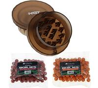 DNA Leisure Grinder Bait Crushing Pellets Hand Held & 2 Packs Boilies Carp Fishing