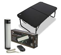 DNA Leisure NGT Carp Fishing Bivvy Table Lightweight Quick Folding with Bivvy Light Remote 2600mAh USB Rechargeable and Power Bank