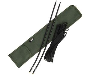 DNA Leisure NGT Carp Fishing Tackle Glow in Dark Tips CNC Distance Marker Sticks 12ft String & Case