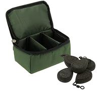 DNA Leisure NGT Weights Bag Tackle Padded Pouch for Accessories Luggage Sinkers with 5x Swivel (2.5)