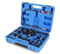DNA Motoring 24pcs Diesel Injector Puller Extractor Puller Adapters Kit Pneumatic Injector Puller Tool for Diese Engines,5-8 Bar Air Vibration Injector Removal Tool Kit, TOOLS-00821