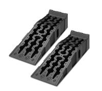 DNA Motoring 6.7" Car Lift Ramp, 9.6" Working Width, 2-Pack Vehicle Parking Ramp Stand - 14000 LBS G.V.M Capacity, Multifunctional Portable Ramp for Car Service, TOOLS-00816