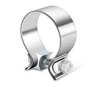 DNA MOTORING EXA-CL-004 3 Inch ID Narrow Band Seal Clamp for Exhaust Muffler Repair,T409 Stainless Steel