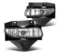 DNA MOTORING FL-ZTL-115-CH Front Bumper Fog Light, Driver and Passenger Side