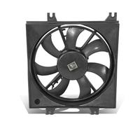 DNA MOTORING Front Cooling Radiator Fan Assembly Compatible with Accent 2000-2006, Single Fan, Includes Blade, Motor, and Shroud, HY3115104 2000 2001 2002 2003 2004 2005 2006, OEM-RF-1094