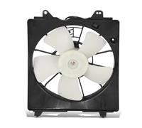 DNA MOTORING Front Cooling Radiator Fan Assembly Compatible with Acura CSX 2006-2011, Civic 2006-2011, Single Fan, HO3117106 2006 2007 2008 2009 2010 2011, OEM-RF-0683
