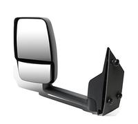 DNA MOTORING MR-OEM-008-L Left/Driver Manual Foldable Side View Mirror Compatible with 03-18 Express/Savana 1500 2500 3500