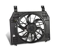DNA MOTORING OEM-RF-0354 Factory Style A/C Condenser Fan Assembly Compatible with 2013-2018 Range Rover / 2014-2016 Range Rover Sport