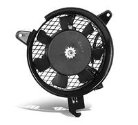 DNA MOTORING OEM-RF-0468 Factory Style A/C Condenser Fan Assembly Compatible with 1988-1993 Festiva