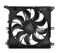 DNA MOTORING Radiator Fan Assembly Compatible With Jeep Grand Cherokee 2022-2025,Fits 3.6L Models w/Engine Start Stop Function & Standard Cooling, 68483919AA, OEM-RF-1210