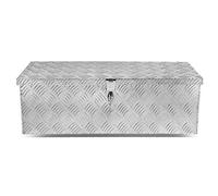 DNA Motoring TBOX-T1-30-ALU Rear Truck Bed, Trailer Key Lock Aluminum Storage Tool Box