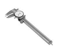 DNA Motoring TOOLS-00055 Premium-Grade Stainless Steel Dial Caliper, 6 Inch, Shockproof Measuring Micrometer w/Lockable Head