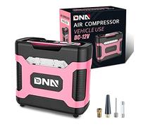 DNA MOTORING TOOLS-00212 Pink 12V DC Digital Tire Inflator Portable Air Compressor with Pressure Gauge for Cars, Bicycles, Motorcycles,Balls