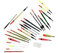 DNA NGT 24pc Carp Coarse Fishing Mixed Floats Set + Float Rubbers & Disgorgers