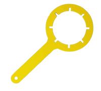 DNA PACKAGING LTD Metal Drum Spanner 38 din for Opening Jerry can lid caps (61 Din)