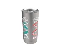 DNA RNA Science DNA Biologist Molecular Biology Stainless Steel Insulated Tumbler