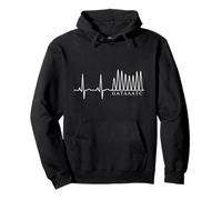 DNA Sequencing Nucleotide Electropherogram Genetic Code ECG Pullover Hoodie