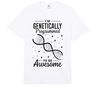 DNA Test Genetic Testing Crispr Microbiology Comfort Colors Adult Heavyweight T-Shirt