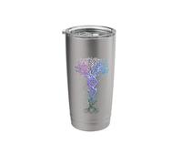 DNA Tree Life Earth Genetics Biologist Science Gift Stainless Steel Insulated Tumbler