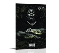 DNANNWOGF Rod Wave PosterPoster Canvas Wall Art For Living Room Bedroom Gaming Room Office Posters 08x12inch(20x30cm) Frame-style