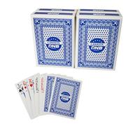 DNB 4 Deck Canasta Cards - 4 Decks Blue Playing Cards with Point Values - Includes Canasta and Hand and Foot Rules