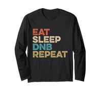 DnB Lovers, D&B Rave, Drum & Bass Ravers, DnB Music Festival Long Sleeve T-Shirt