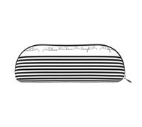 DNBCLEZK Cute Animal Farm Dog Semicircular Pencil Case, Full-Pattern Printed Pen Pouch, Premium PVC Cross-Grain Leather with Polyester Lining