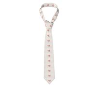 DNBCLEZK Cute Pig Ties For Men,Personalized Print Wedding Formal Business Party Silk Mens Tie