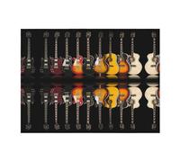 Dnbclezk Electric Guitar Flannel Blanket Sofa Blanket, Bed Blanket,Personalised Print Soft Throws Blanket Fit All Season