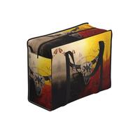 DNBCLEZK Native American Large Tote Shopping Bag With Artistic Print,Water-Resistant Oxford-Fabric,Heavy Duty Carry Handles (28cm)