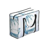 DNBCLEZK Sketch Hawaii Large Tote Shopping Bag With Artistic Print,Water-Resistant Oxford-Fabric,Heavy Duty Carry Handles (28cm)